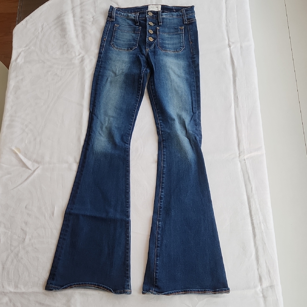 Mcguire Sailor Jean Size 24  Length 34 Inches! Yachtie Trouser Anthropology